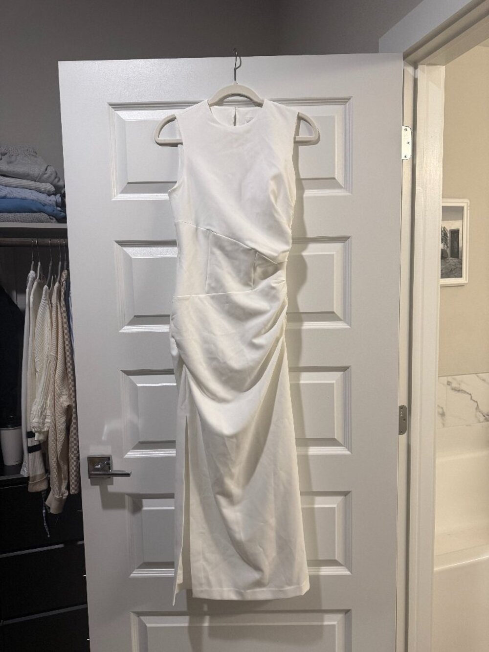 Never Worn BHLDN Anthropologie White Dress with Corset